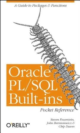 Buy Oracle PL SQL Builtins Pocket Reference Book Online At Low Prices