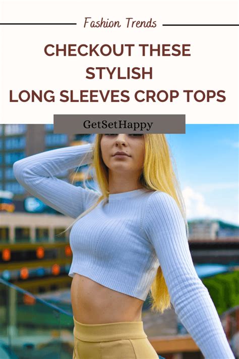 Sexy Long Sleeve Crop Tops Getsethappy