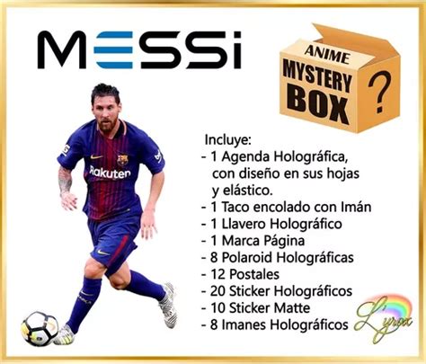 Lionel Messi Mystery Box Caja Misteriosa Futbol Cuotas sin interés