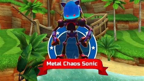 Sonic Dash Metal Chaos Sonic New Sonic Prime Character Coming Soon