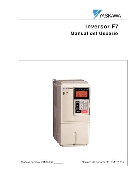 Pdf F Manual Yaskawa Dokumen Tips