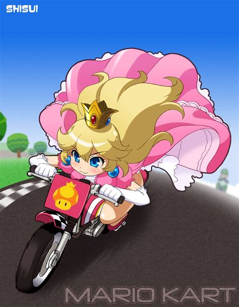 Sexy Peach Mario Kart