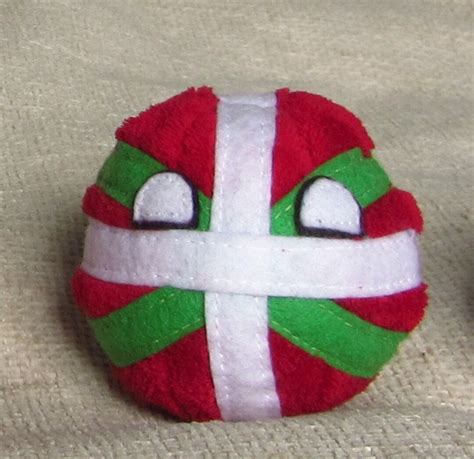 Basque Ikurrina Countryball Polandball Plush Toy Fan Art Etsy