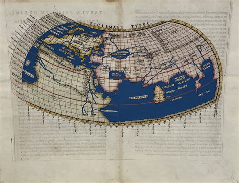 Maps The Globe Ptolemaei Typus