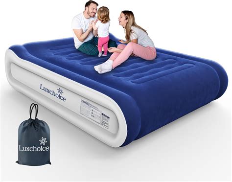 Luxchoice Air Bed Self Inflating Air Mattress With Built In Pillow And