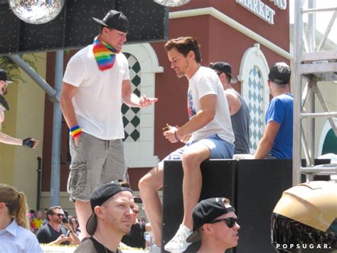 Channing Tatum At LA Gay Pride Parade 2015 PS Celebrity