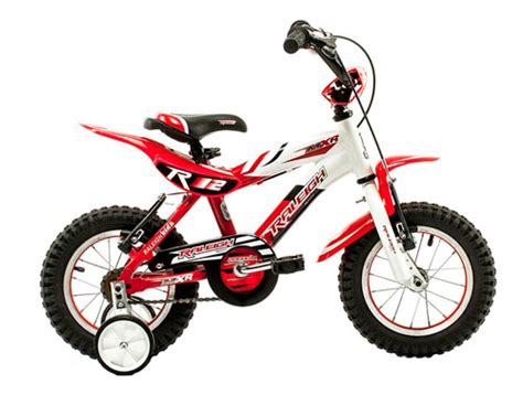 Bicicleta Infantil Raleigh Mxr R Frenos V Brakes Color Blanco Rojo