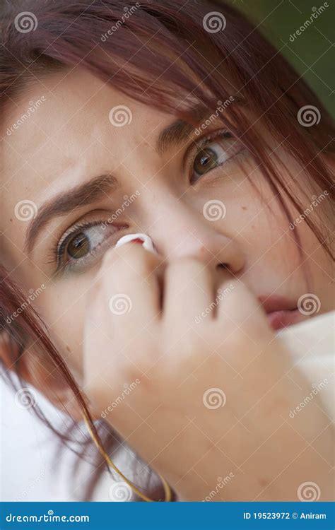 Pleurer Triste De Femme Photo Stock Image Du Mod Le