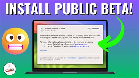 How To Enroll Install Sonoma Public Beta WARNING YouTube