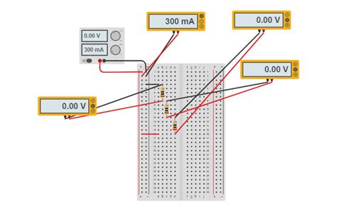 Circuit Design Circuito En Serie Tinkercad