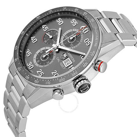 Tag Heuer Carrera Calibre 1887 Automatic Chronograph Grey Dial