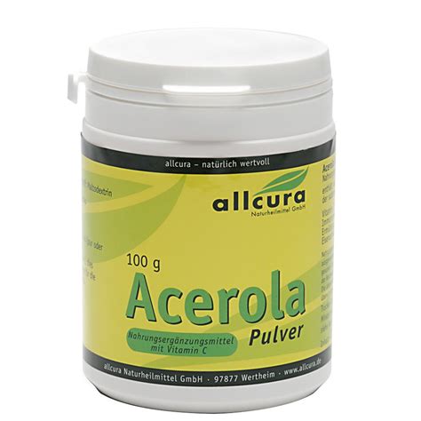 Allcura Acerola Pulver G Shop Apotheke