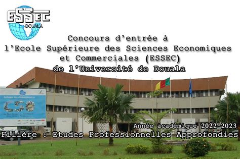 Concours Concours Dentrée à Lecole Supérieure Des Sciences