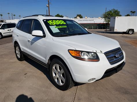 Used 2007 Hyundai Santa Fe Limited For Sale In Phoenix Az 85301 New Deal Pre Owned Autos