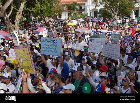 No Exclusivo 23 De Enero De 2023 Marcaibo Venezuela Cientos De