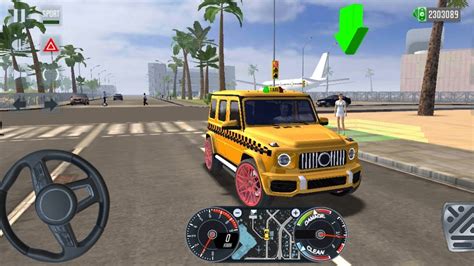 Mercedes Benz Amg G Taxi Sim Los Angeles City Wheel Drive