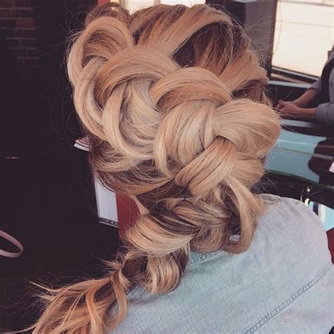 Pancake Braid Straight Hairstyles Braided Hairstyles Wedding