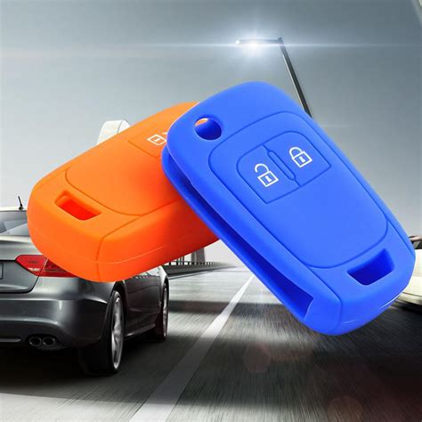 Buy Button Silicone Car Remote Key Fob Shell Cover Case For Opel