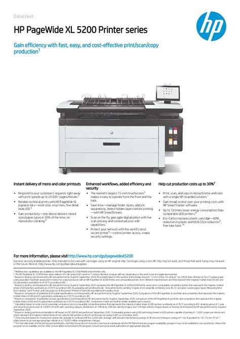 Hp Pagewide Xl 5200 Large Format Printer Source Graphics