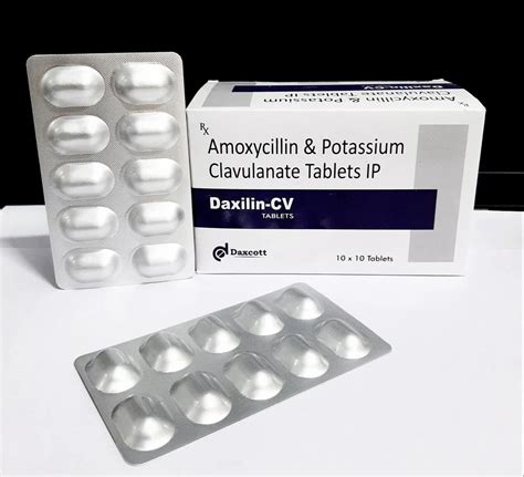 Daxcott Amoxicillin Potassium Clavulanate Tablet Ip At Rs Box In Malda