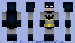 66 Batman (black) Minecraft Skin