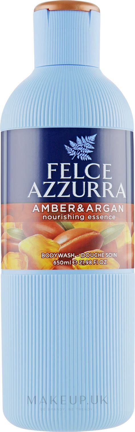 Felce Azzurra Ambra Argan Nourishing Essence Shower Gel Makeup Uk