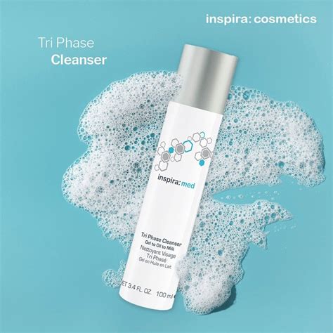 Inspira Cosmetics Трехфазный очищающий концентрат Tri Phase Cleanser 100 мл купить с доставкой