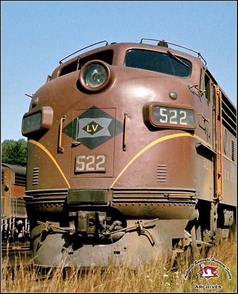 Lehigh Valley EMD F3A 522 At Unknown US ARHS Digital Archive