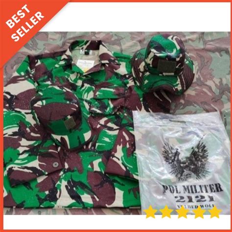 Jual Baju Pdl Tni Velbed Woll Baju Seragam Tni Loreng Malvinas