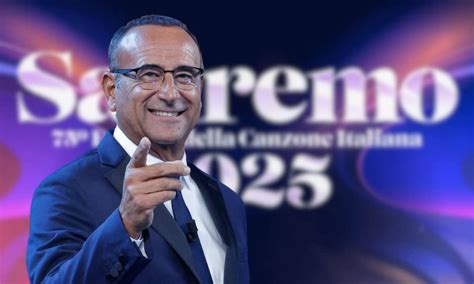 Sanremo 2025 I Nomi Dei Big Saranno Annunciati Da Carlo Conti Al Tg1