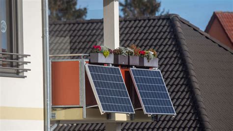 Energiewende Was Es Bei Balkonkraftwerken Zu Beachten Gibt