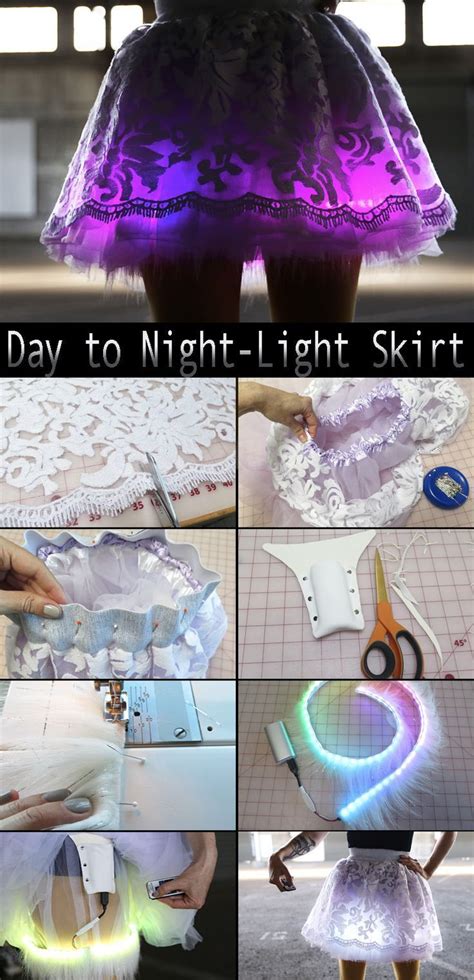 Diy Cosplay Led Skirtthis Detailed Tutorial Shows How To Use Led Lights In Diy Fash Cosplay