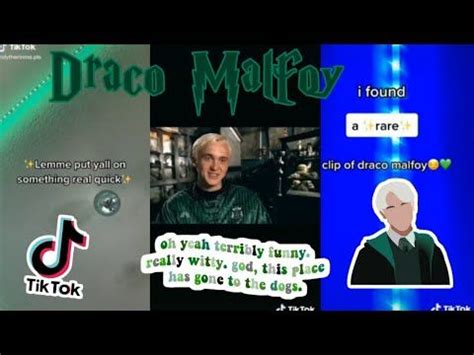 best draco malfoy tiktoks😌 - dracotok / draco malfoy tiktok compilation - YouTube | Draco malfoy ...