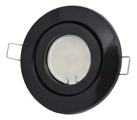 Pack X4 Spot Led Embutir Circular Plastico Dicro Led 5w En Venta En