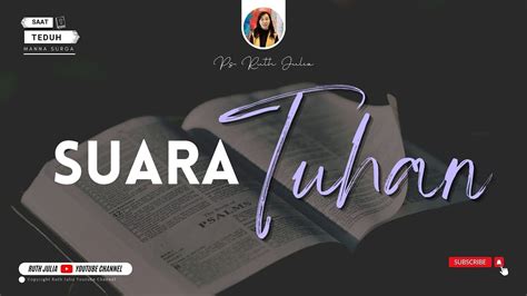 Suara Tuhan Ruth Julia Youtube