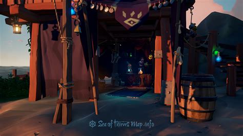 Sea Of Thieves Map Ancient Spire Outpost Order Of Souls Shopkeeper