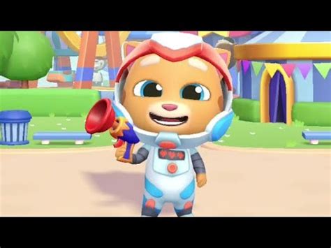 Astrounaut Ginger Unlocked Talking Tom Blast Park The New Blasting