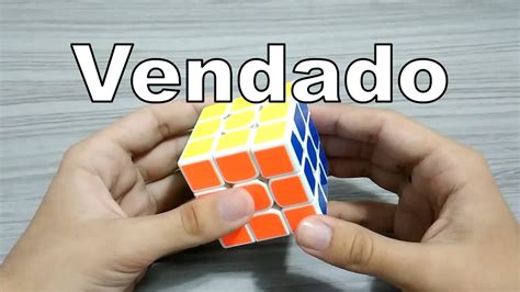 Como Resolver o Cubo Mágico Vendado Método Básico YouTube