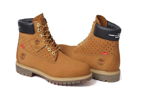 Supreme X Comme Des Garcons X Timberland 6 Inch Boots Xxl