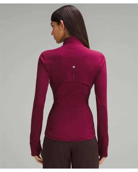 Lululemon Athletica Define Jacket Luon In Red Lyst