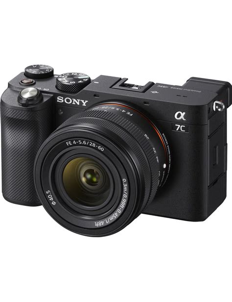 Sony Alpha 7c Negra Cámara Mirrorless Full Frame Con Lente 28 60 Mm