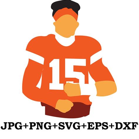 Patrick Mahomes Svg Files For Cricut Etsy