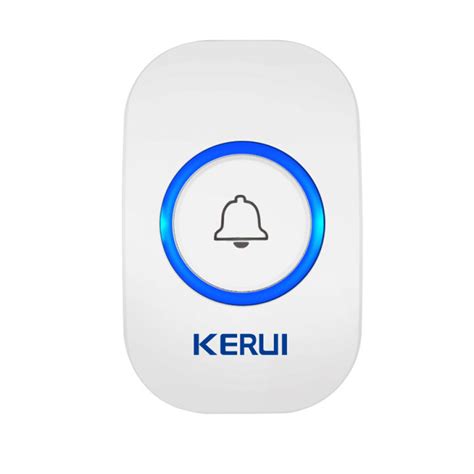 KERUI M557 Smart LED Wireless Doorbell Welcome Home 4 Volume Adjustable