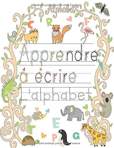 Buy Apprendre Crire L Alphabet Cahier D Criture Maternelle Ans