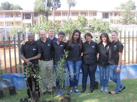 Tree Planting At Coronation Training Centre Johannesburg April