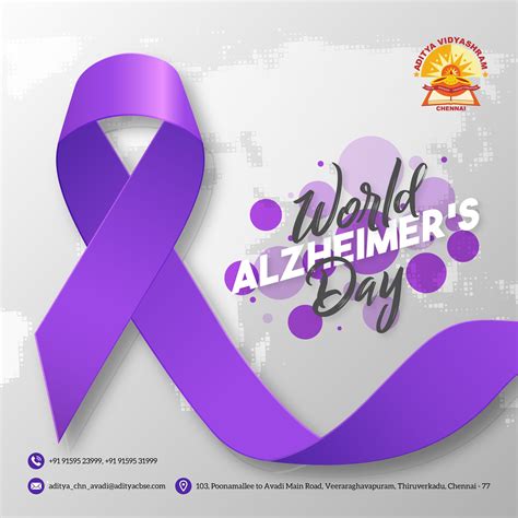 World Alzheimers Day 2022 Chennai Adityacbse