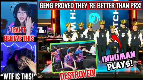 Sen Curry Spicyuuu Reacts To Geng Insane Perfomance Against Prx In