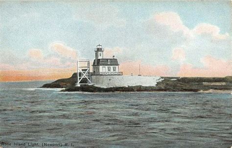 Rose Island Lighthouse Postcard 3