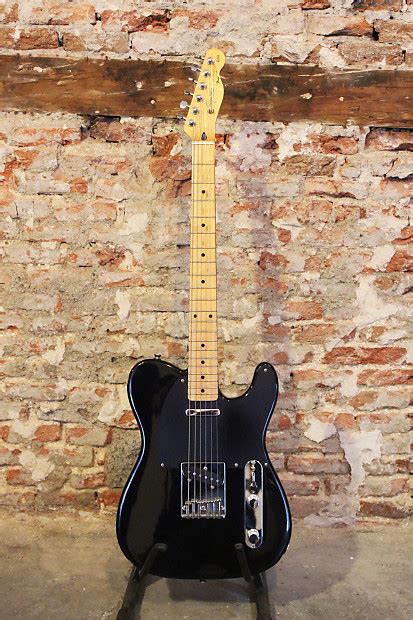 Fender Squier Telecaster Mij Silver Series 199394 Black Reverb