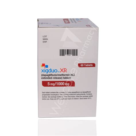 Xigduo Xr 5mg1000mg 6x10 60s Wellcare Online Pharmacy Qatar Buy